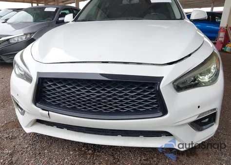 2018 Infiniti Q50 Luxe from USA, damaged, VIN JN1EV7AR2JM611075
